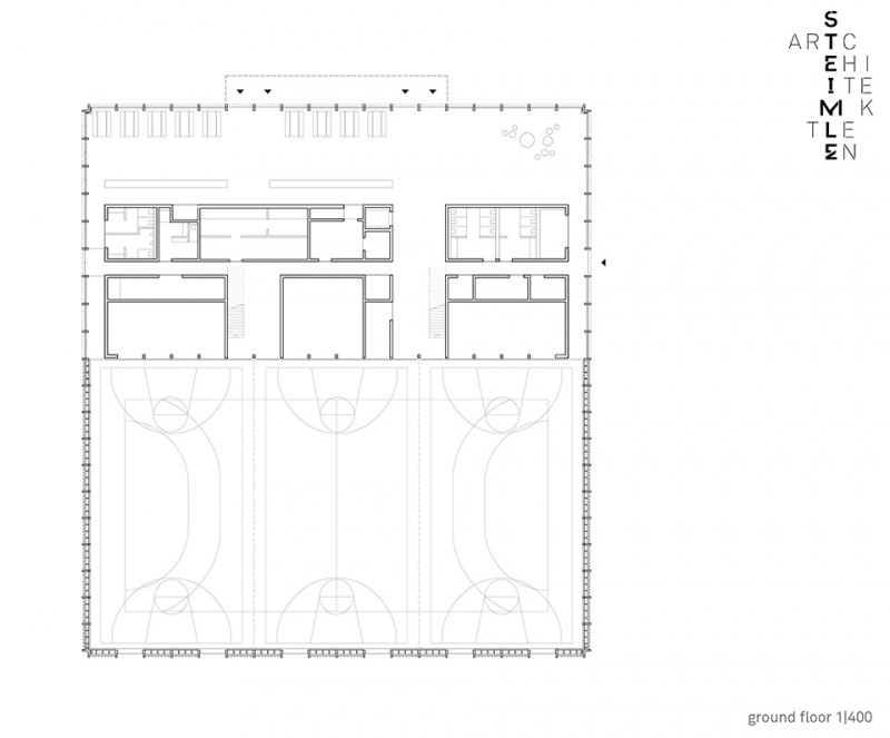 sports hall wangen by steimle architekten