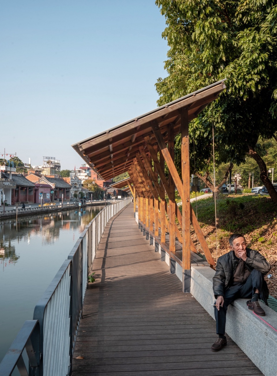 xiaba village pond landscape enhancement by fabersociety