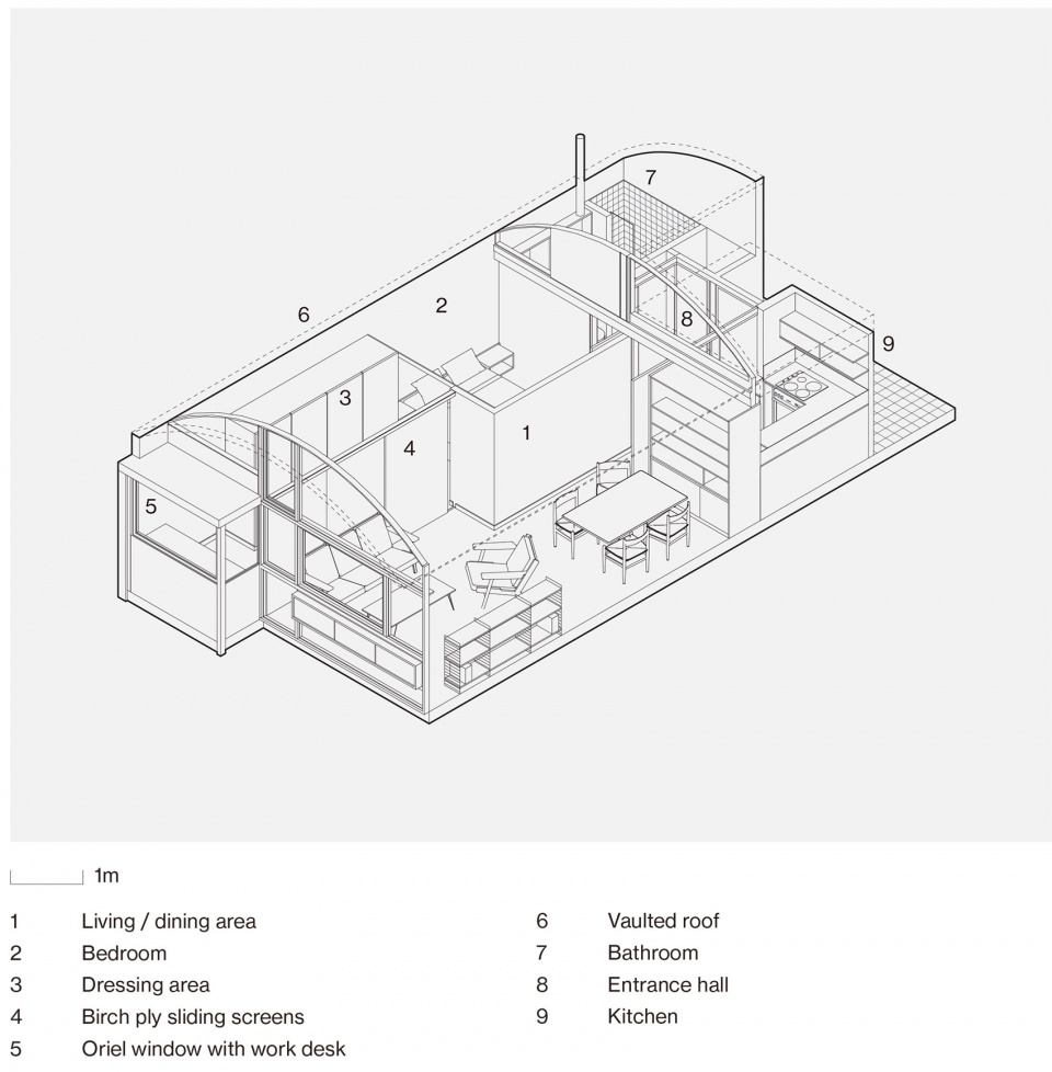 crescent house by type