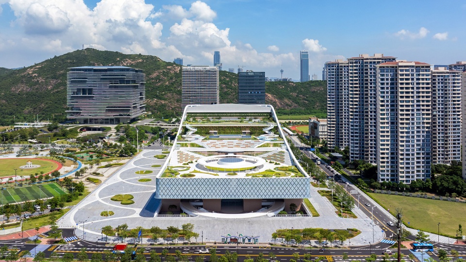 hengqin culture art complex by yunchao xuatelier apeiron
