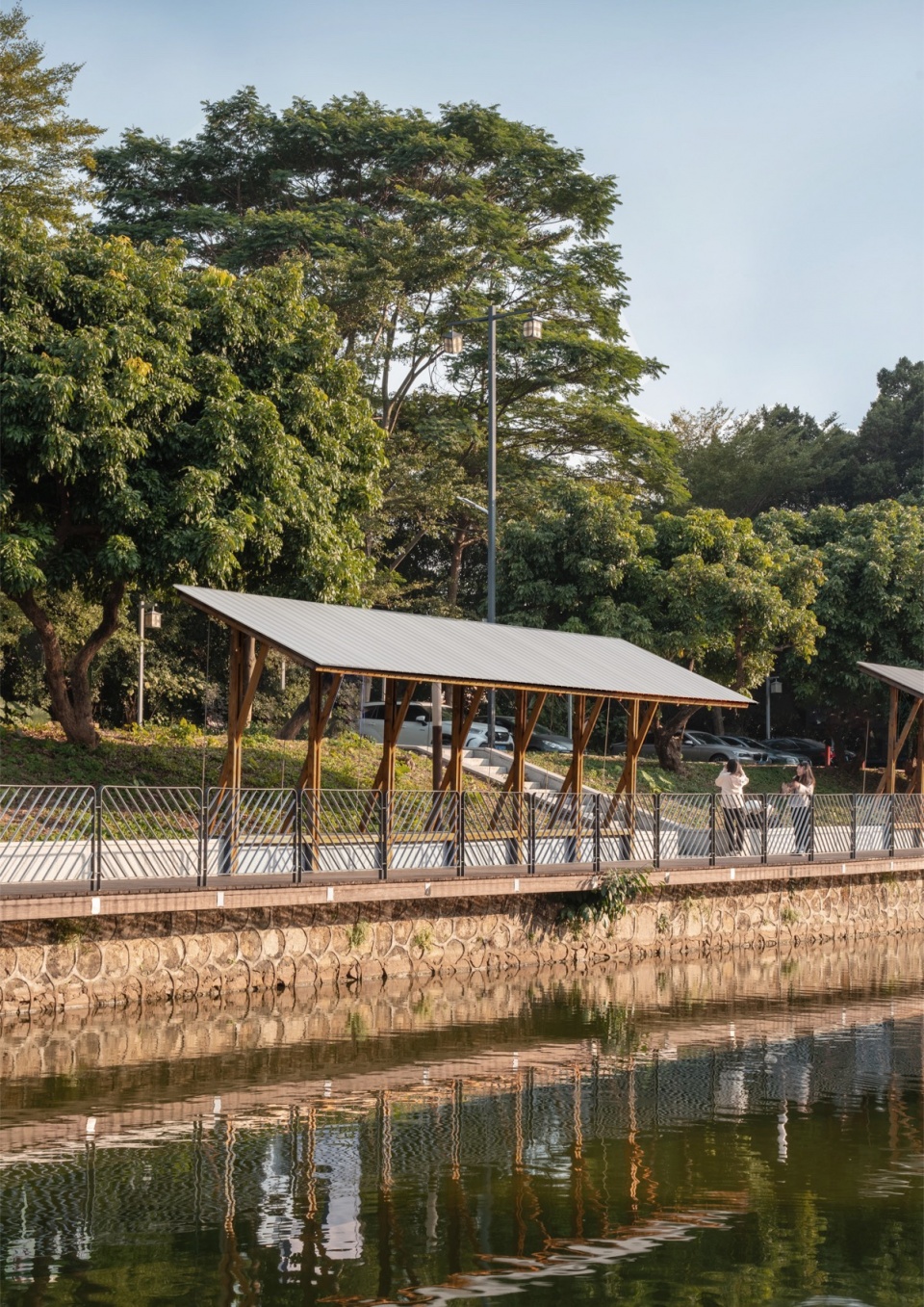 xiaba village pond landscape enhancement by fabersociety