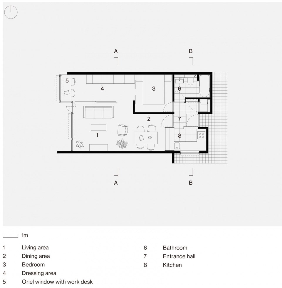 crescent house by type
