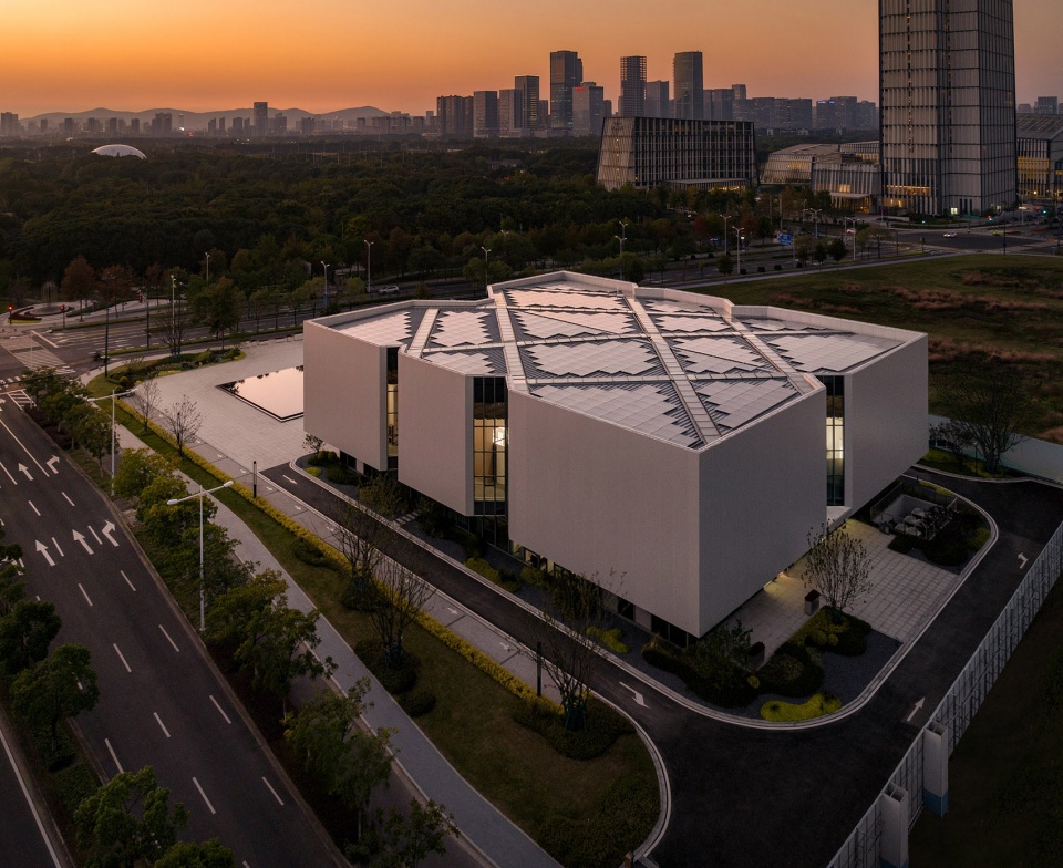 Low Carbon Technology Innovation Promotion Center of the Sino Swiss Low Carbon Eco City by MINAX Architects