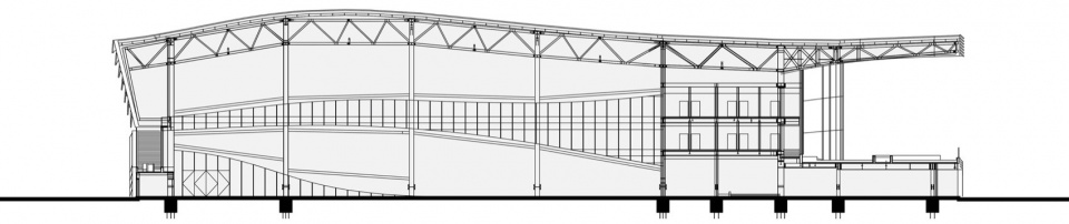 The Temporary Exhibition Hall of Jinyi Free Trade Zone by China United Engineering Corporation Limited