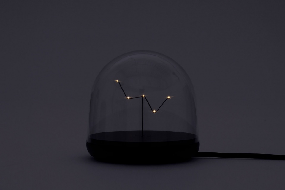 ants and constellations in the solo exhibition dots by yoy