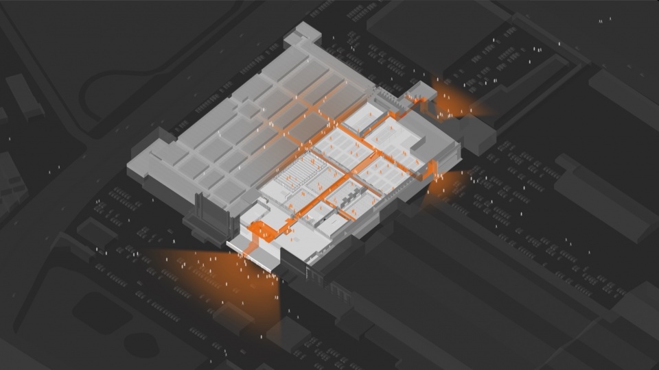 Sports socialization center on Furniture City HYPER OXGEN by officePROJECT
