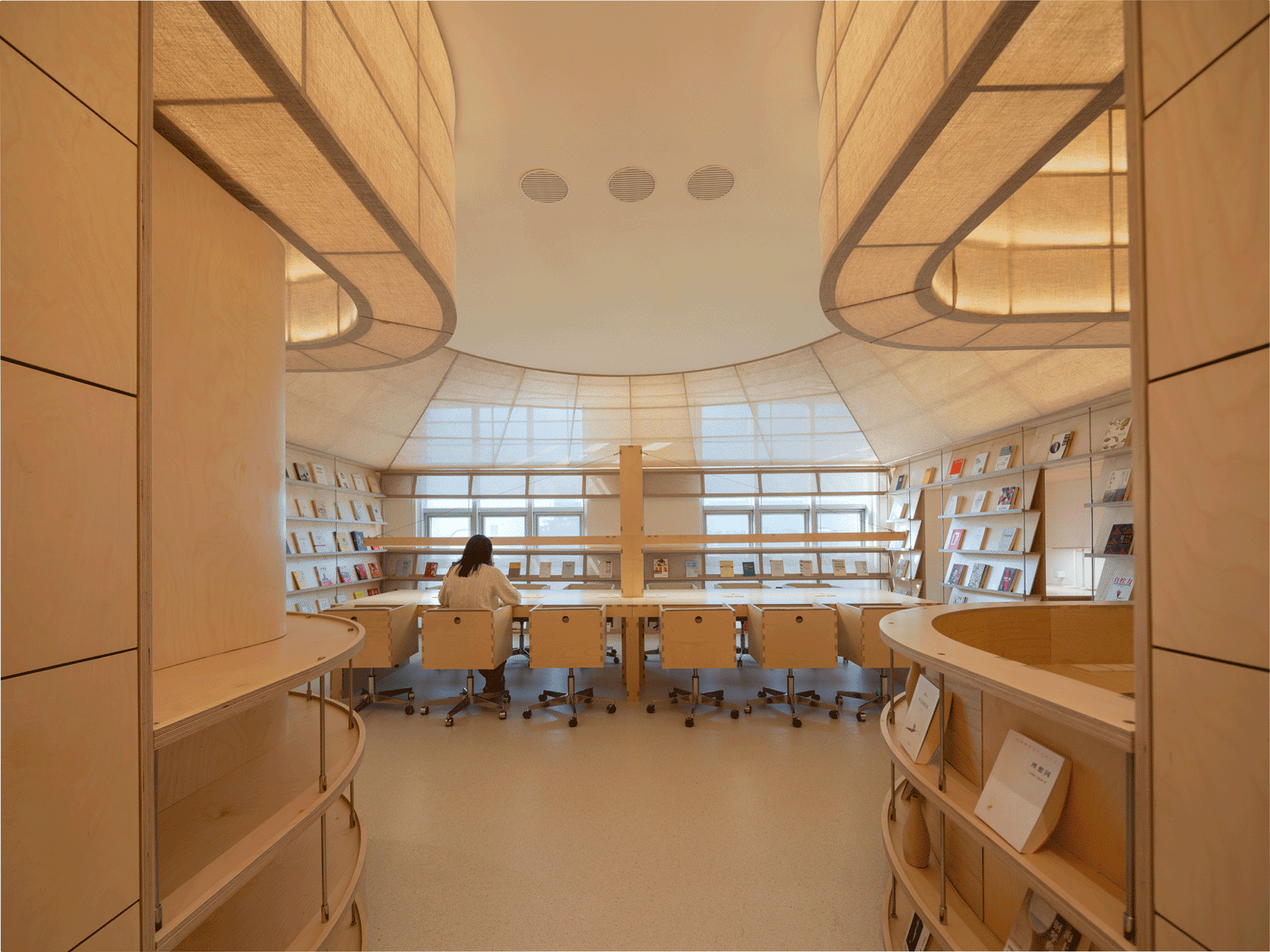 Yixin Space Study Room by Atelier d More