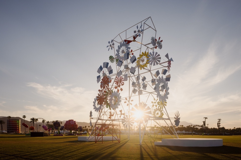 public art company unveils visionary art commissions for coachella 2025