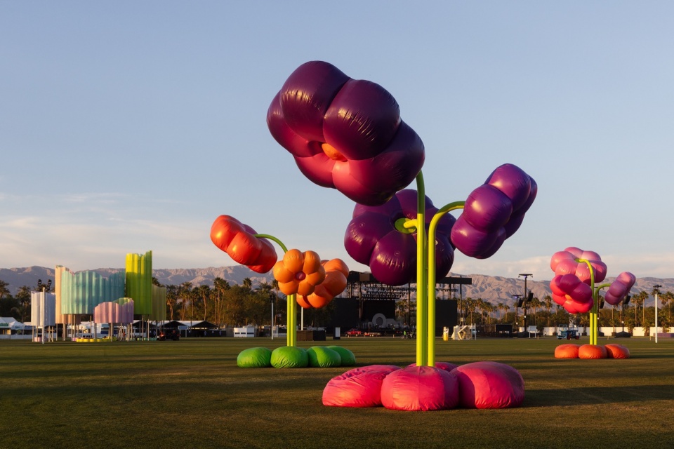 public art company unveils visionary art commissions for coachella 2025