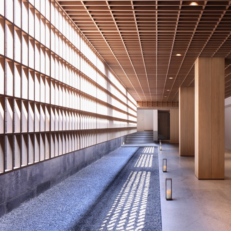 Entrance Lobby of Aranya by SHISUO design