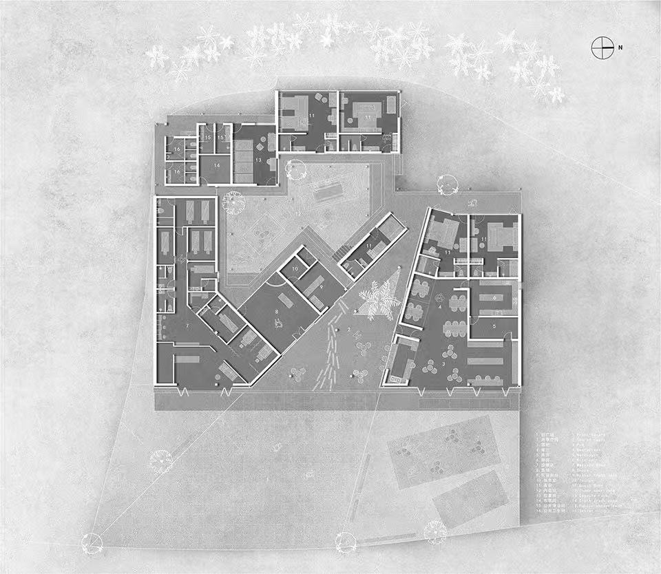 earth hugging duke plaza by edge architect