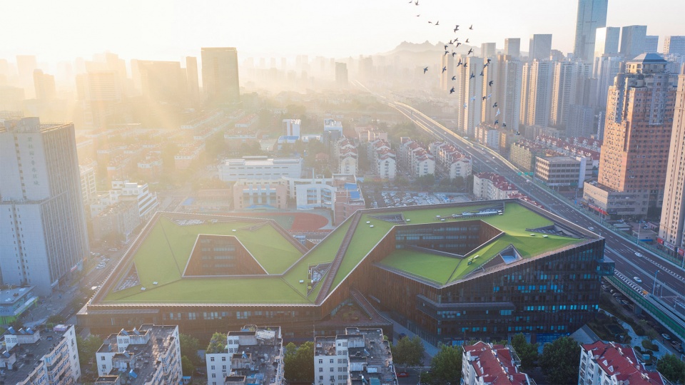 the qingdao inspur big data center by biad malong architects