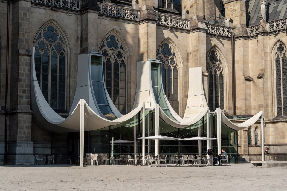 the domcenter by peter haimerl architektur and studio clemens bauder