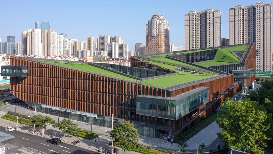 the qingdao inspur big data center by biad malong architects