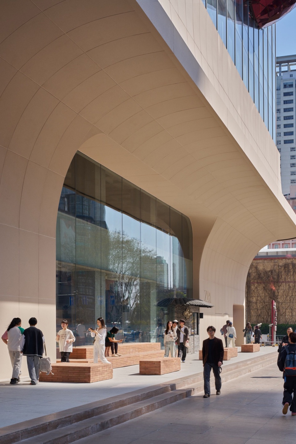 ZARA Nanjing Xinjiekou Flagship Store by AIM Architecture pug