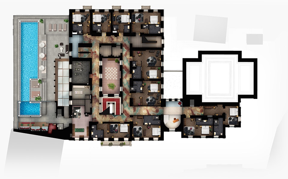 grand hotel straubinger by bwm designers architects