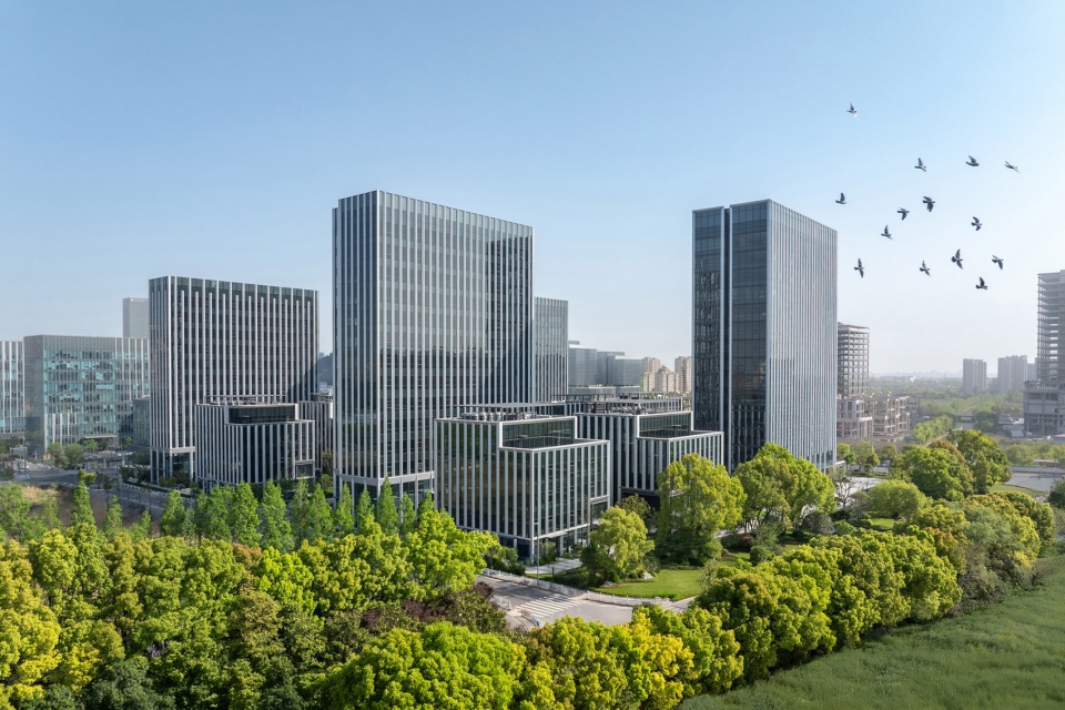 jiading yuanxiang lake central district landscape by weimar group