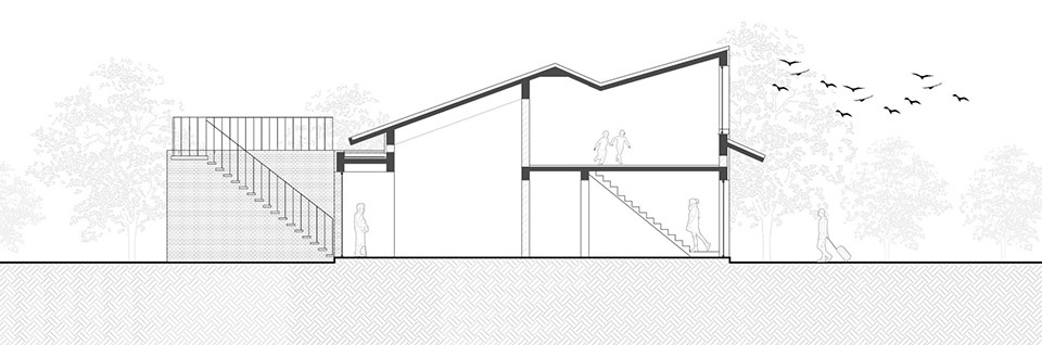 sui county hemei center by upa architects