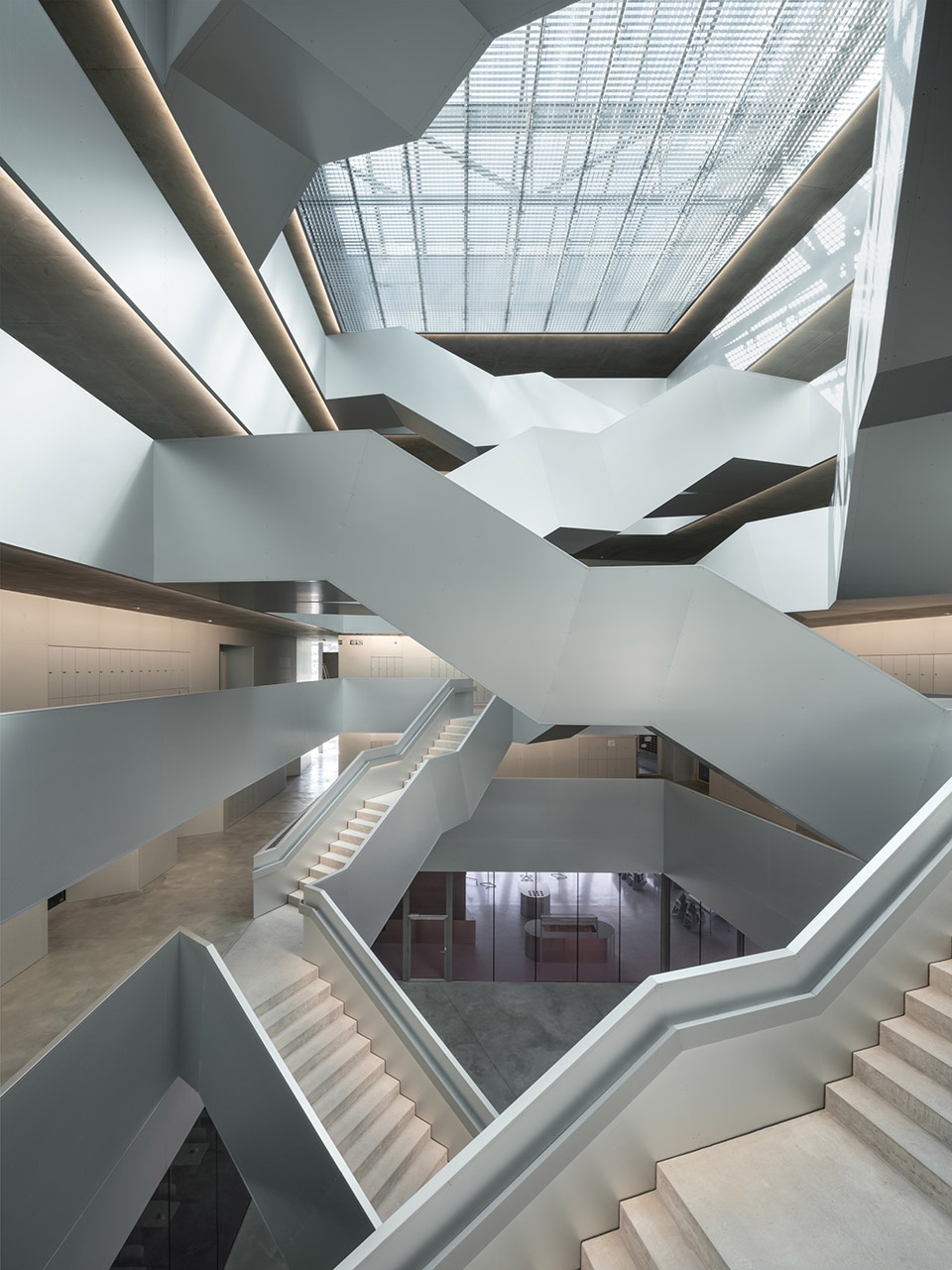 sierre business and general education school by bonnard woeffray architectes