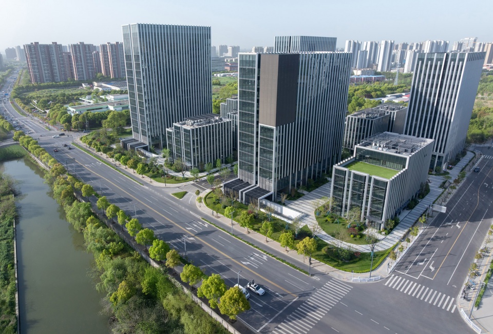 jiading yuanxiang lake central district landscape by weimar group