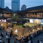 成都太古里东广场阿迪达斯清风茶馆 / line+建筑事务所朱培栋