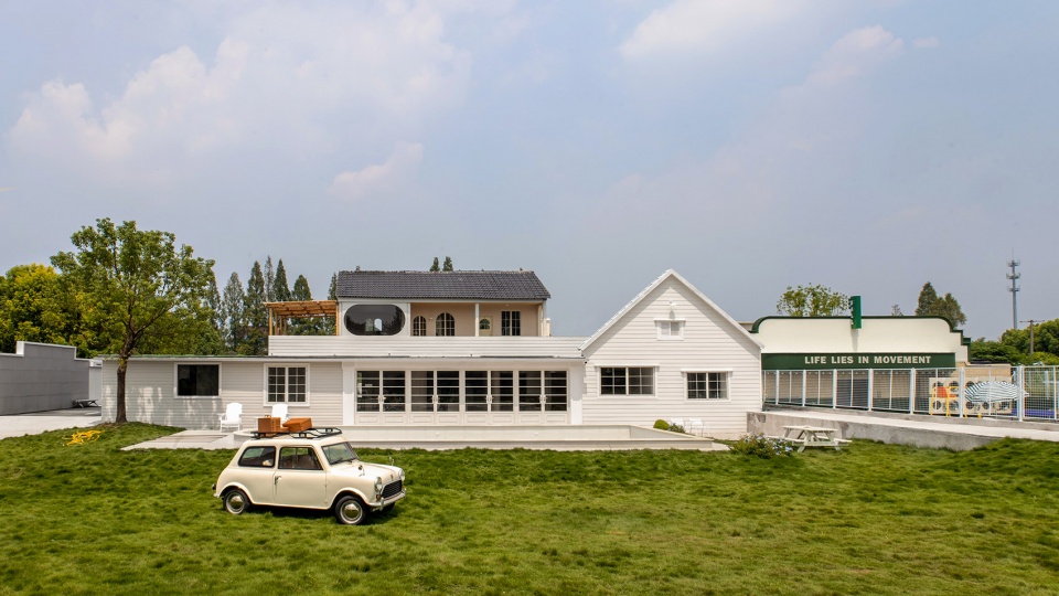 yixu photography base by hangzhou dzzw architecture