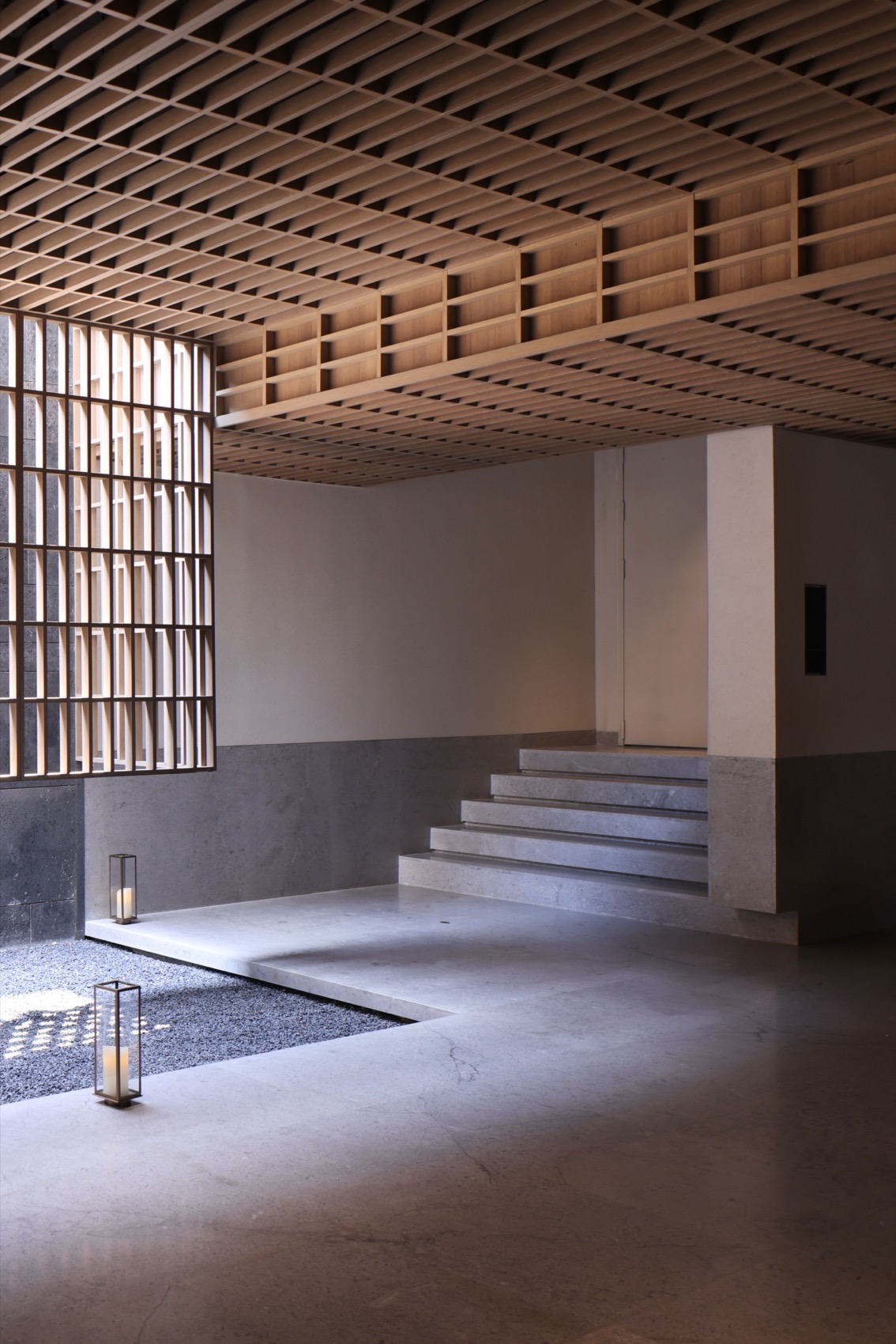 Entrance Lobby of Aranya by SHISUO design