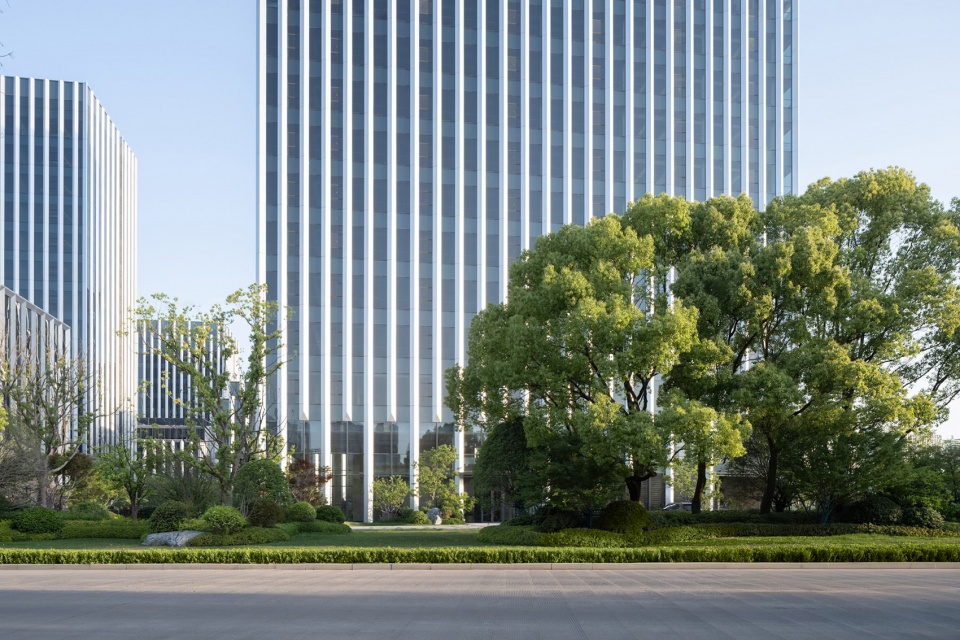 jiading yuanxiang lake central district landscape by weimar group