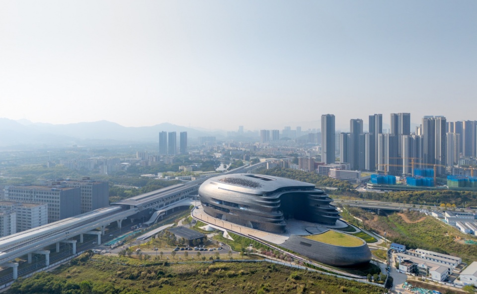 Shenzhen Science and Technology Museum now open by Zaha Hadid Architects