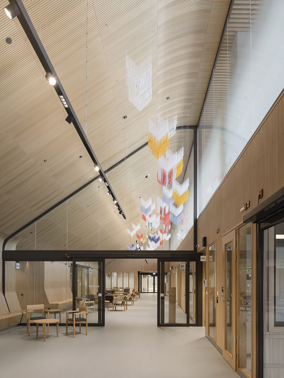 lapland central hospital extension by verstas architects