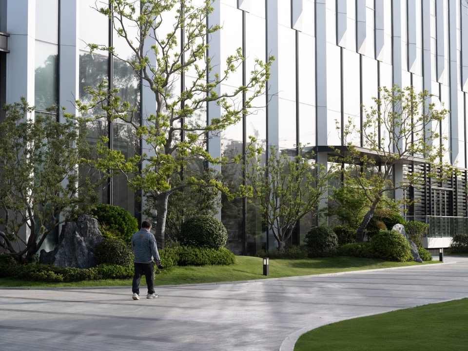 jiading yuanxiang lake central district landscape by weimar group