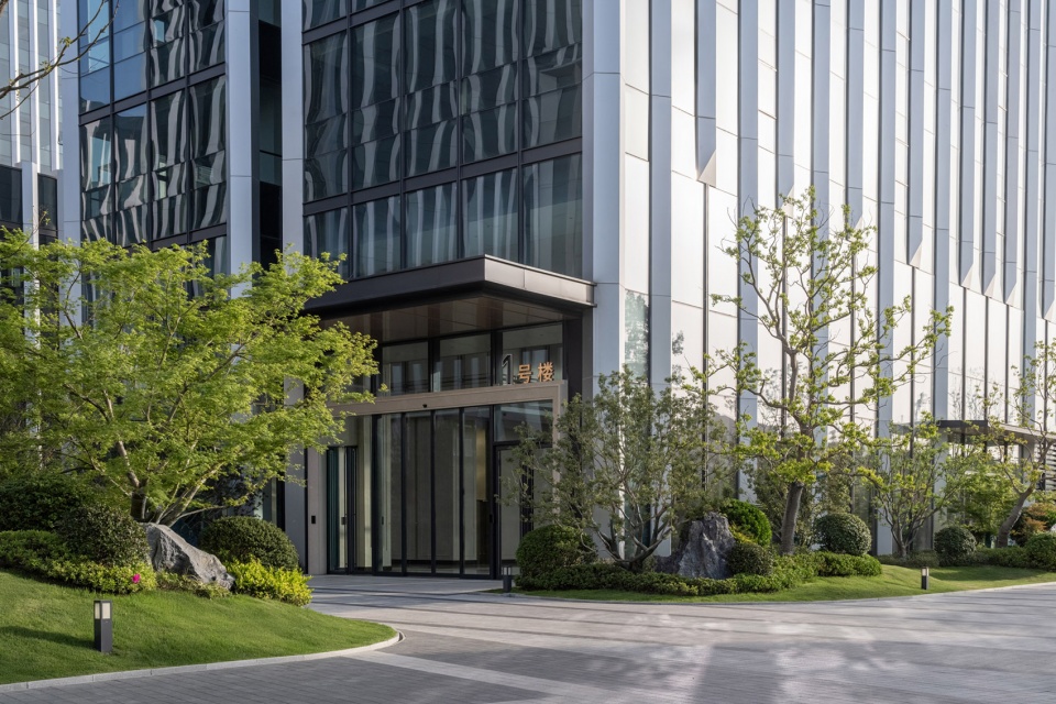 jiading yuanxiang lake central district landscape by weimar group