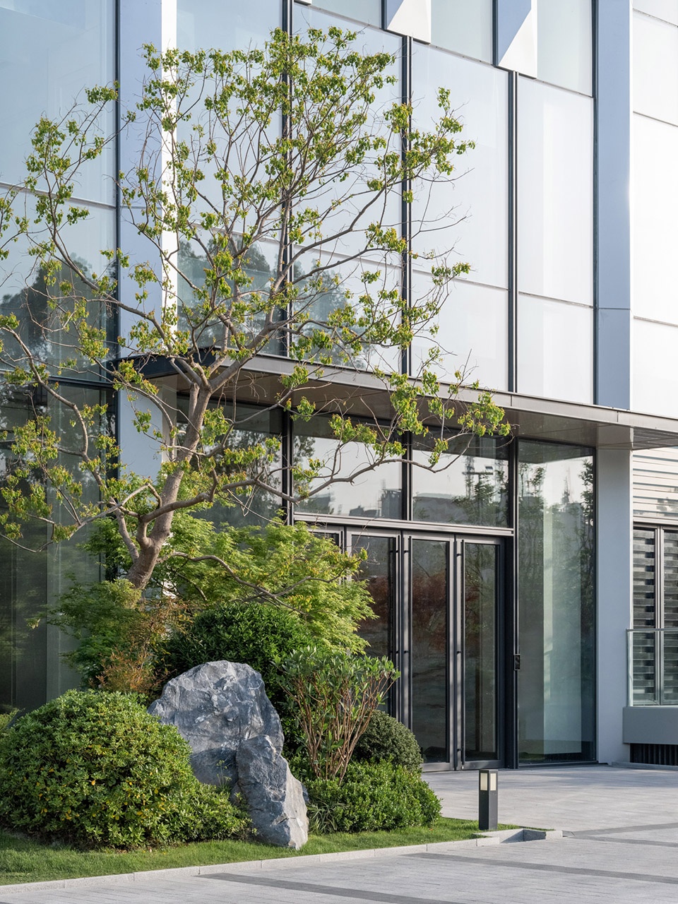 jiading yuanxiang lake central district landscape by weimar group