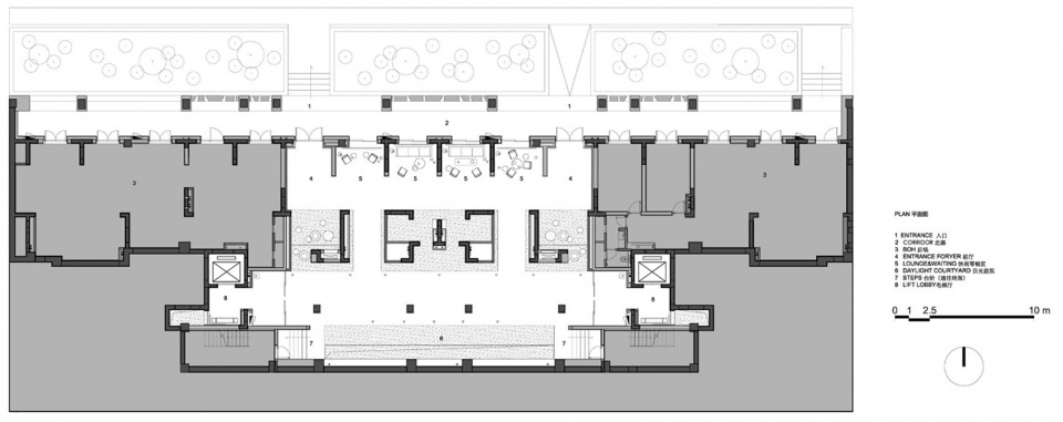 Entrance Lobby of Aranya by SHISUO design