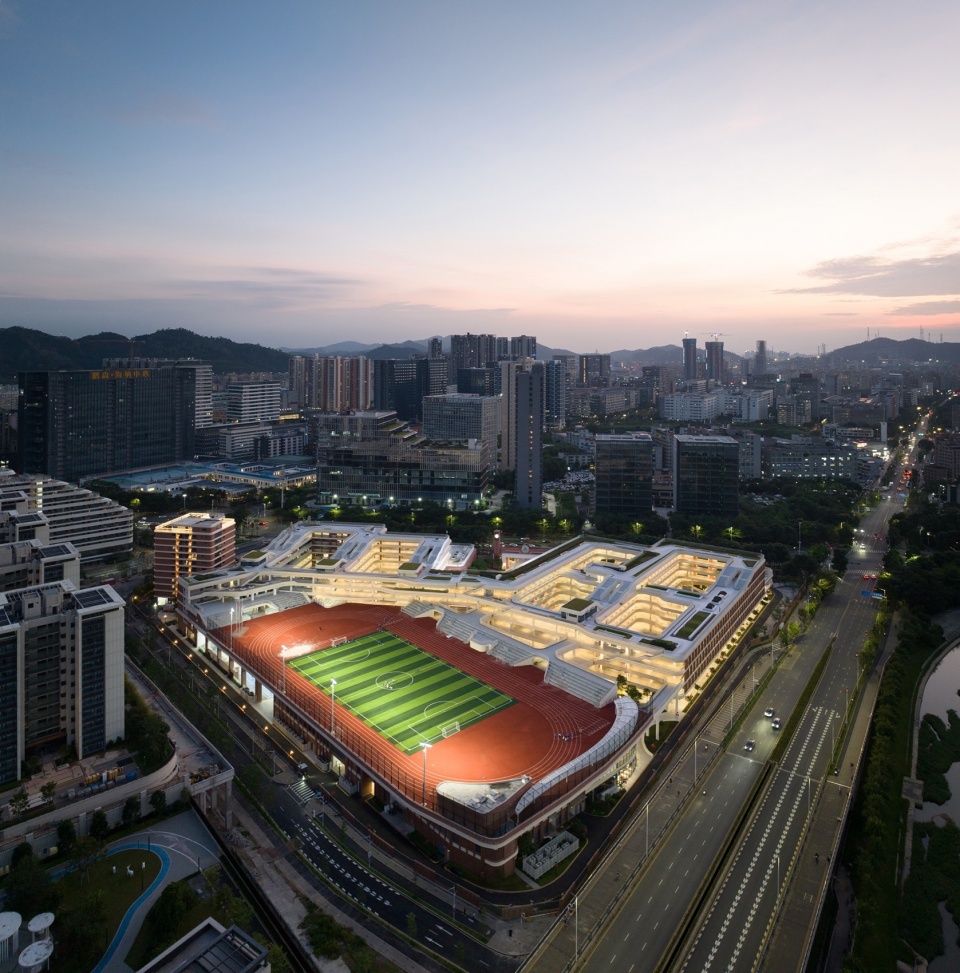 Shenzhen Middle School Guangming Science City School by Atelier Global