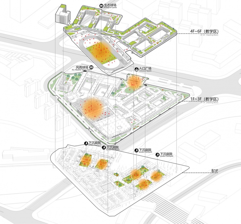 Shenzhen Middle School Guangming Science City School by Atelier Global