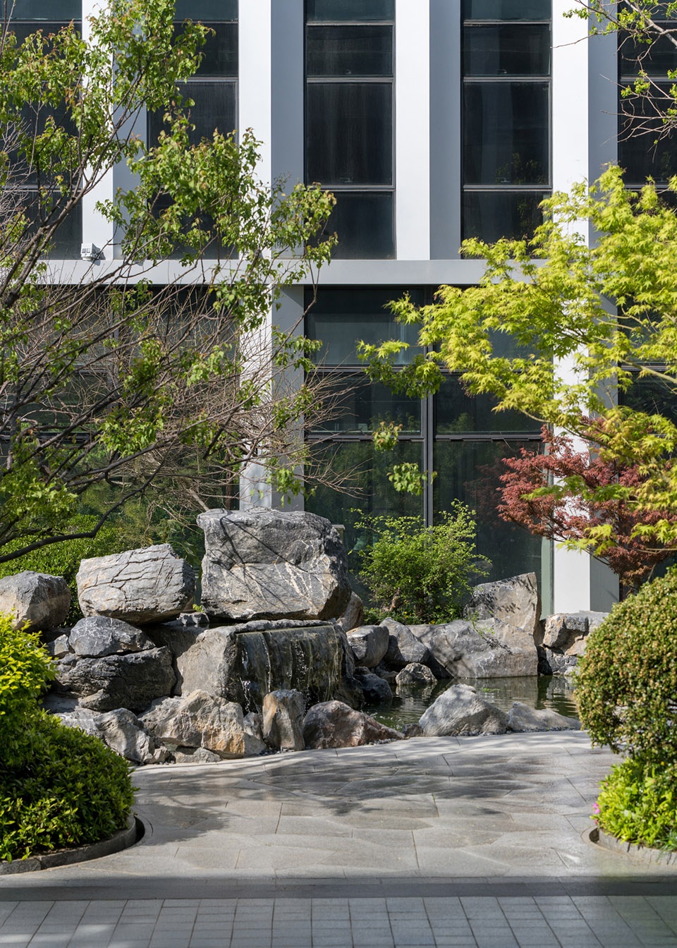 jiading yuanxiang lake central district landscape by weimar group