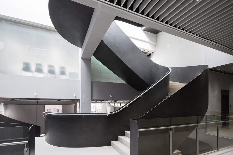 lafayette culture center renovation by they architects