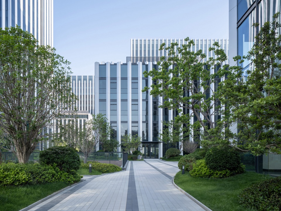 jiading yuanxiang lake central district landscape by weimar group