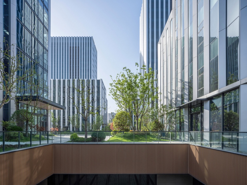 jiading yuanxiang lake central district landscape by weimar group