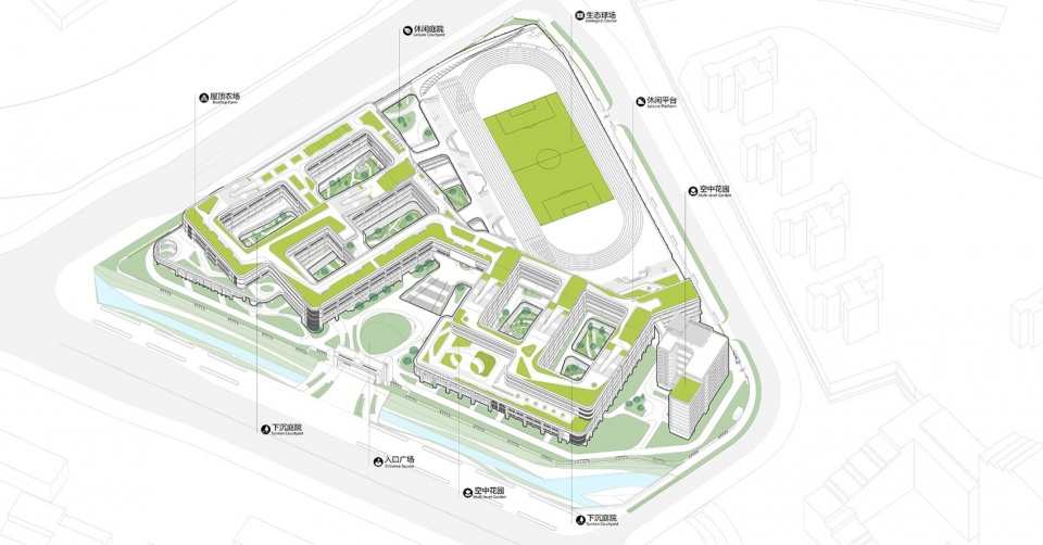 Shenzhen Middle School Guangming Science City School by Atelier Global