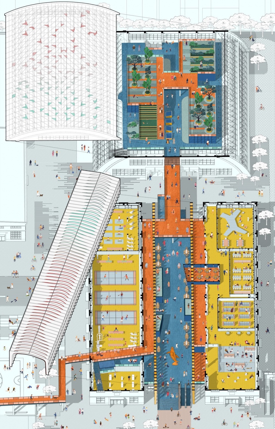 conservation and renovation of nanjing compressor factory youjiawa residential community center by seu arch uag