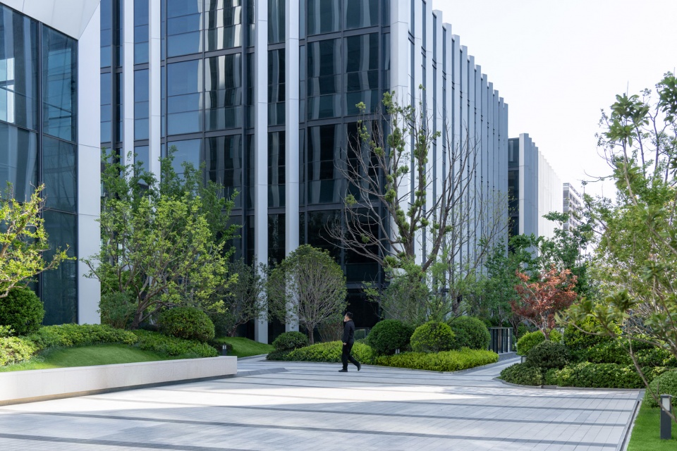 jiading yuanxiang lake central district landscape by weimar group