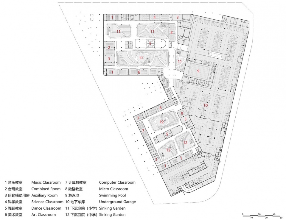 Shenzhen Middle School Guangming Science City School by Atelier Global