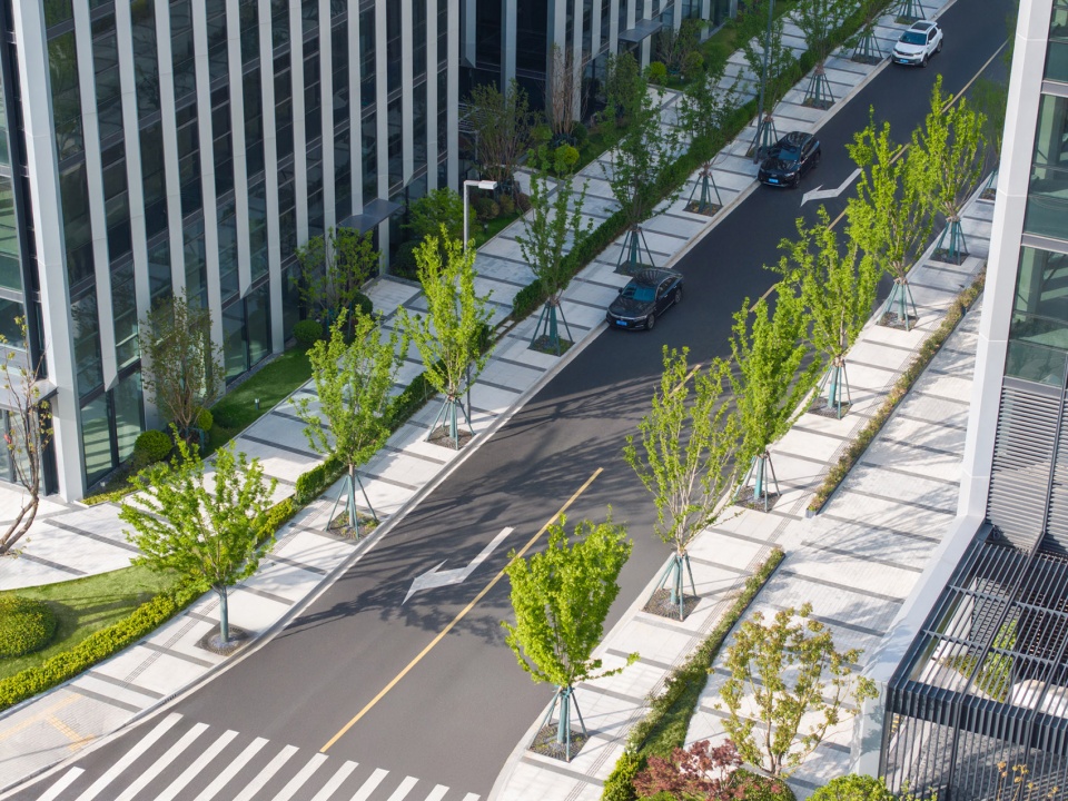 jiading yuanxiang lake central district landscape by weimar group