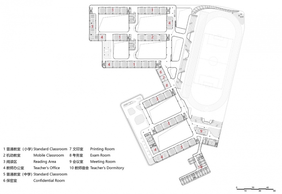 Shenzhen Middle School Guangming Science City School by Atelier Global