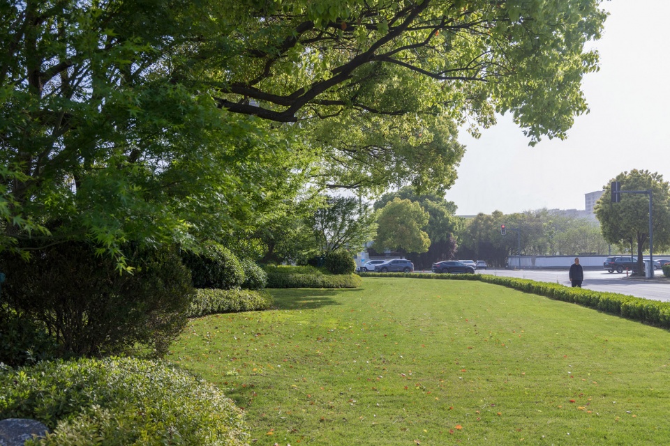 jiading yuanxiang lake central district landscape by weimar group