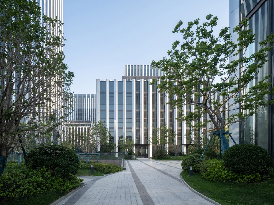 jiading yuanxiang lake central district landscape by weimar group