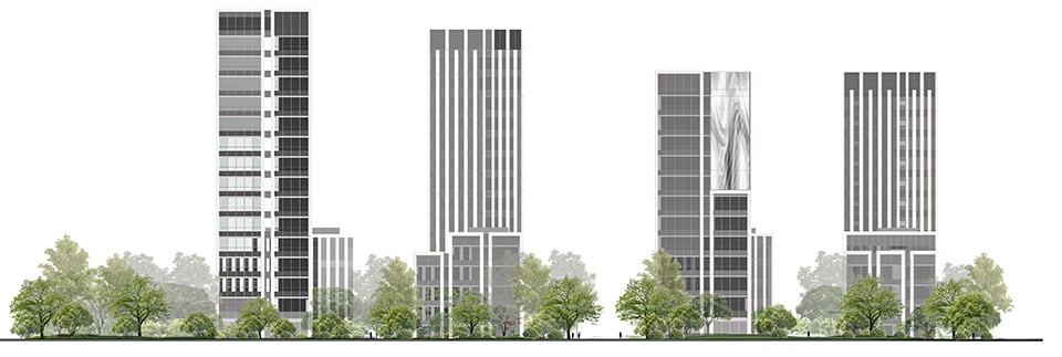 jiading yuanxiang lake central district landscape by weimar group