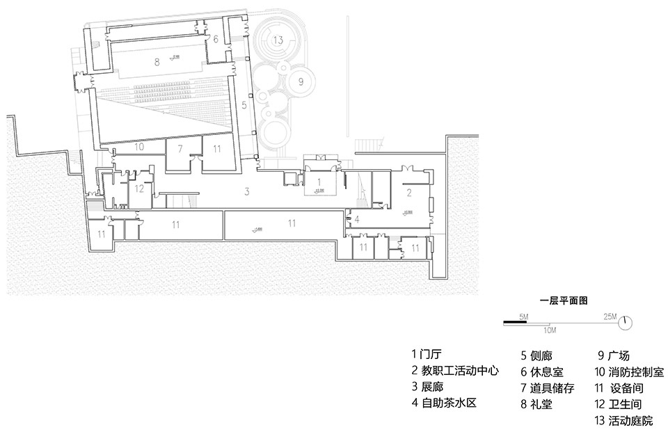 the multifunctional art center of lhozhag county middle school by shenzhen huahui design